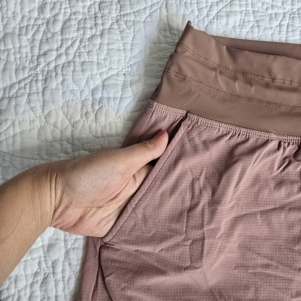 Vuori Seabreeze Tennis Skirt - Terracotta - Picture 4 of 12